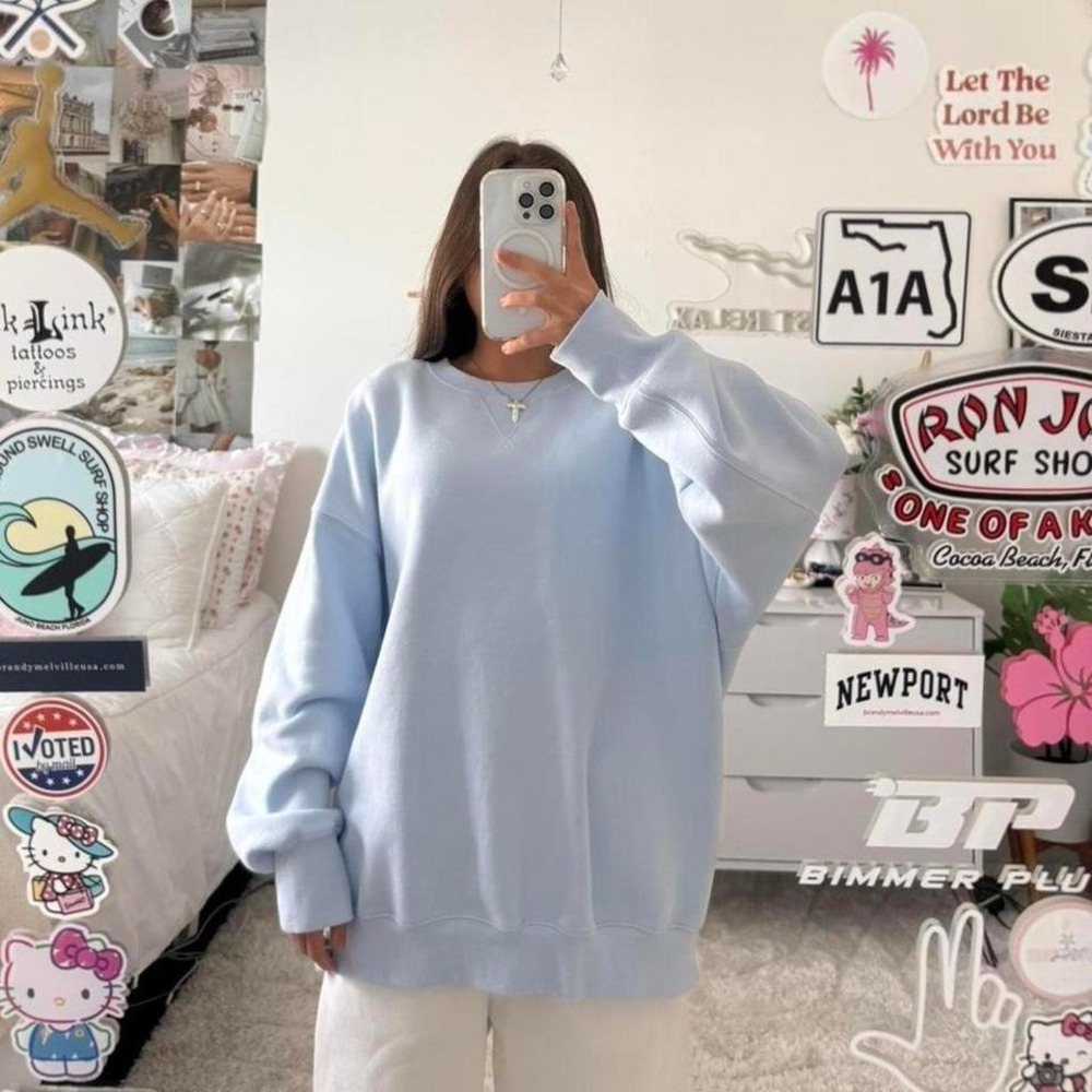 Sky Blue Aerie sweatshirt crewneck